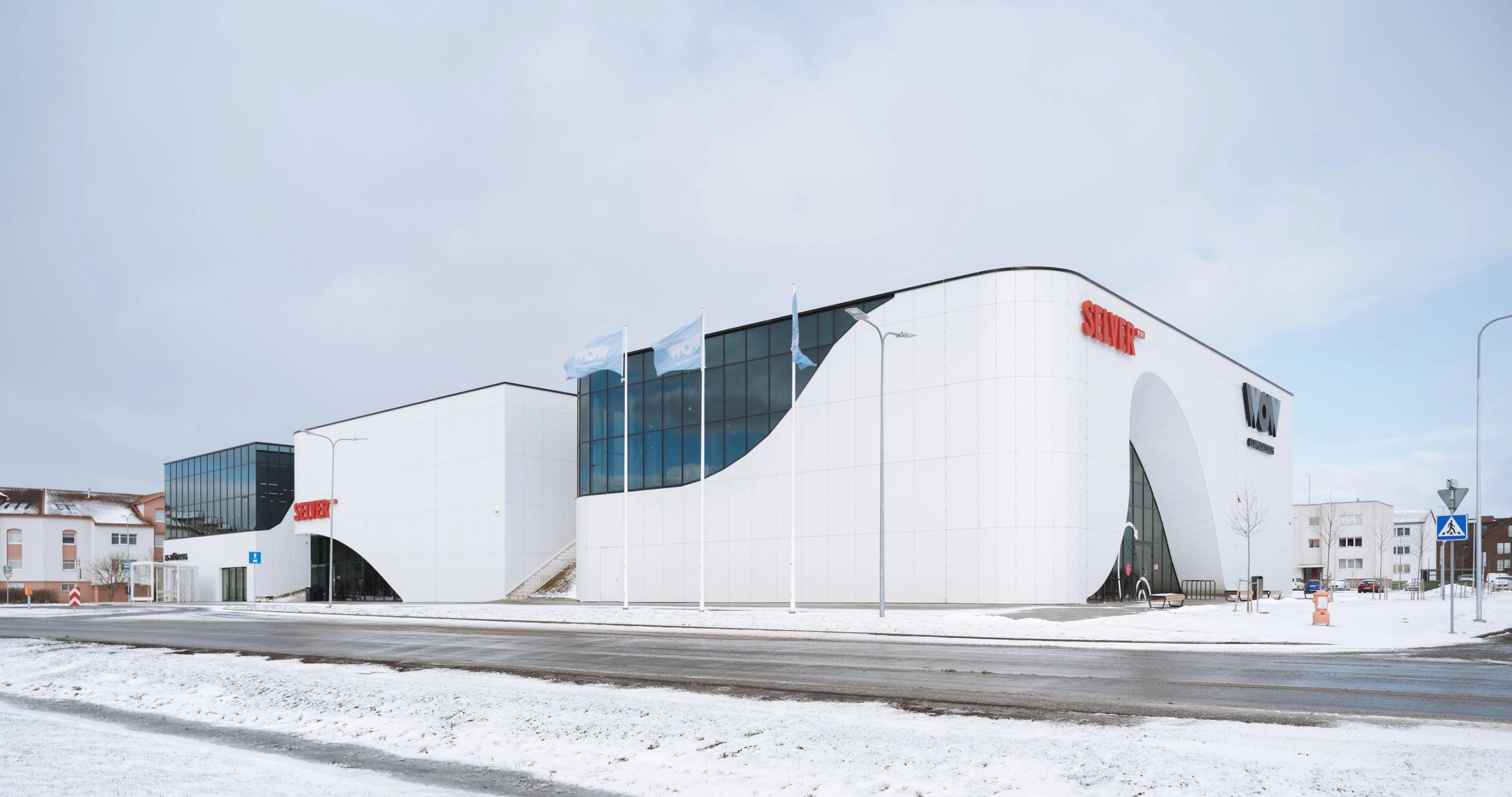 WOW experience center in Kuressaare by LUMIA